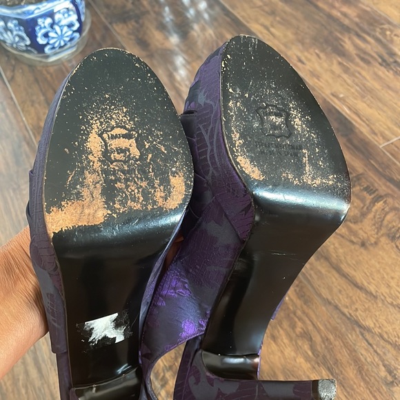 Stuart Weitzman platform sandals, size 10.5 - Picture 8 of 10